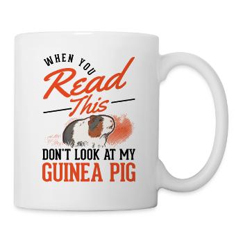 Guinea Pig Gift Guinea Pig - Mug - white - Right