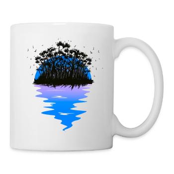 Caraïbes, Île, Exotique, Botanique, Flore, Nature, Voyage - Mug blanc - blanc - Droite