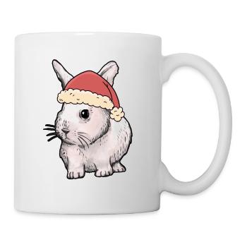 Santa Claus Santa Rabbit Rabbit Christmas - Mug - white - Right