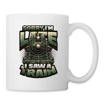 Trainspotting Train Lovers Trains - Mug - white - Right