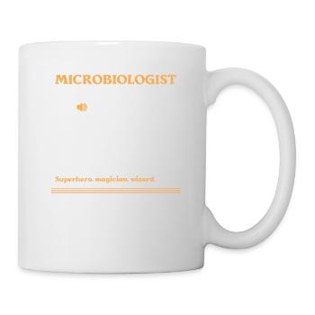 Microbiologist Definition Science Microbiology - Mug - white - Right