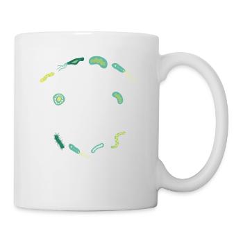 La science originale des microbiologistes de Cellfie - Mug blanc - blanc - Droite