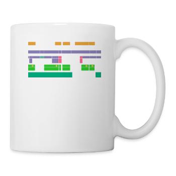 Filmer, Éditer, Rendre, Éditeur de montage vidéo - Mug blanc - blanc - Droite