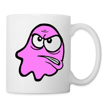 Knurri in pink - Tasse - Weiß - Rechts