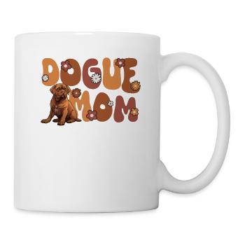 Dogue de Bordeaux Groovy Dogue Mom - Mug blanc - blanc - Droite