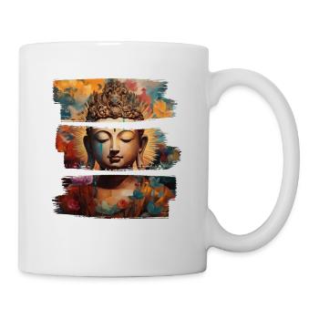 Buddhismus Yoga Buddhist Zen Meditation Buddha - Tasse - Weiß - Rechts