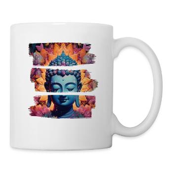 Buddhismus Yoga Buddhist Zen Meditation Buddha - Tasse - Weiß - Rechts