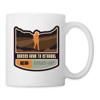 E8 - Dursey Head to Istanbul European Hiking - Mug - white - Right