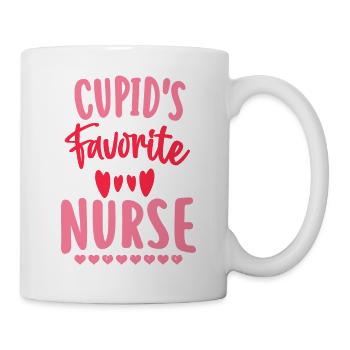 Cupid Favorite Nurse - Mug - white - Right