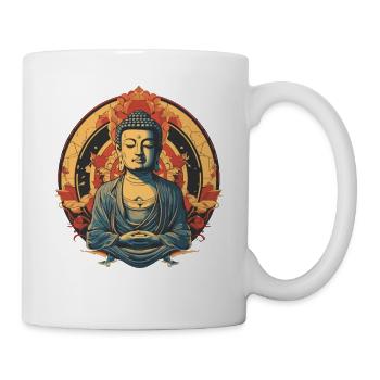 Buddhism Yoga Buddhist Zen Meditation Buddha - Mug - white - Right