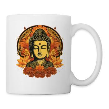 Buddhismus Yoga Buddhist Zen Meditation Buddha - Tasse - Weiß - Rechts