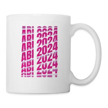 Abitur 2024 Abi Studium Abschlussklasse - Tasse - Weiß - Rechts