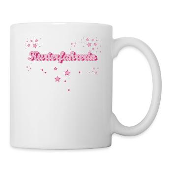 Apotheken Abschluss-Geschenk Kurierfahrerin - Tasse - Weiß - Rechts