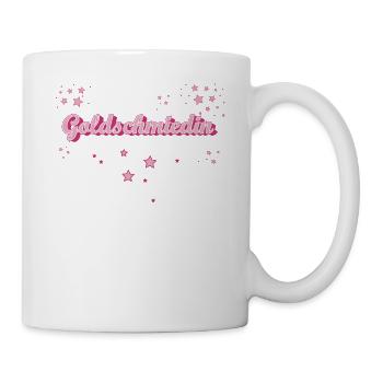 Juwelier Abschluss-Geschenk Goldschmiedin - Tasse - Weiß - Rechts