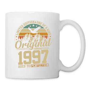 Vintage Vintage 1997 - Un original depuis 27 ans - Mug blanc - blanc - Droite