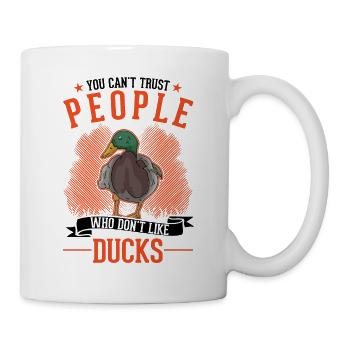 Ducks Gift Duck Duck Breeder - Mug - white - Right