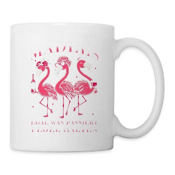 Girls, no matter what, keep the level - Mug - white - Right