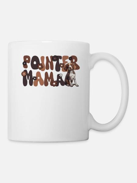 Pointer Groovy Pointer Mama - Tasse - Weiß