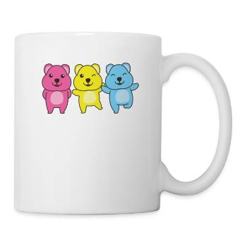 Pansexual Flag Pride LGBTQ Cute Quokka - Mug - white - Right