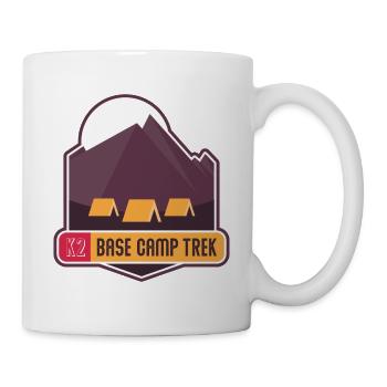 K2 Base Camp Trek - Mug - white - Right