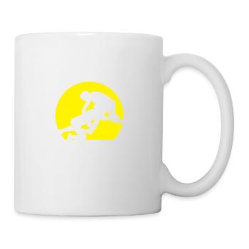 Définition de la lutte Pro Wrestler Fan Wrestling - Mug blanc - blanc - Droite