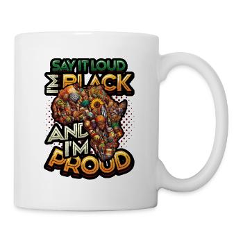African American Black History - Mug - white - Right
