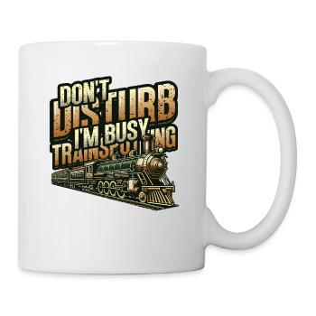 Trainspotting Train Lovers Trains - Mug - white - Right