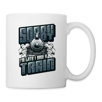 Trainspotting Train Lovers Trains - Mug - white - Right