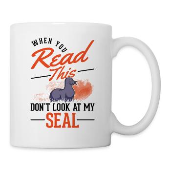Seal Gift Seal Sea Lion - Mug - white - Right