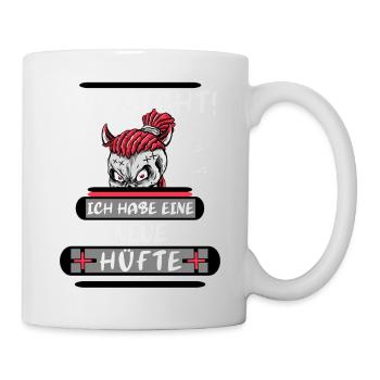 Nouvelle chirurgie de la hanche - Mug blanc - blanc - Droite