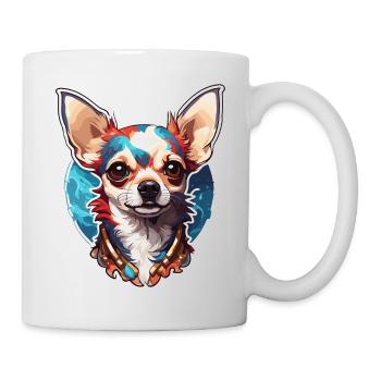 Chihuahua / small dog / animal / tiny / breed - Mug - white - Right