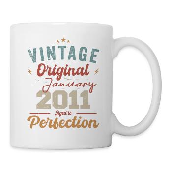 January 2011 Legend for 13 years - Mug - white - Right