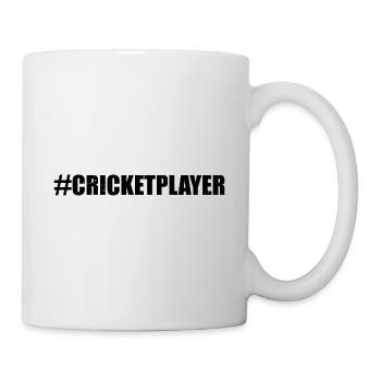 #CRICKETPLAYER - Joueur de cricket Cricket - Mug blanc - blanc - Droite