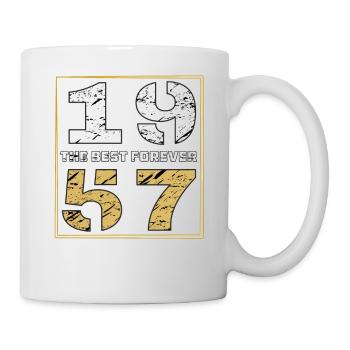 LE MEILLEUR POUR TOUJOURS 1957 - Mug blanc - blanc - Droite