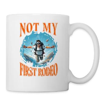 PARACHUTISTE Fallschirmspringen PARACHUTISME - Mug blanc - blanc - Droite
