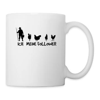 Bauernhof-Chic - Tasse - Weiß - Rechts