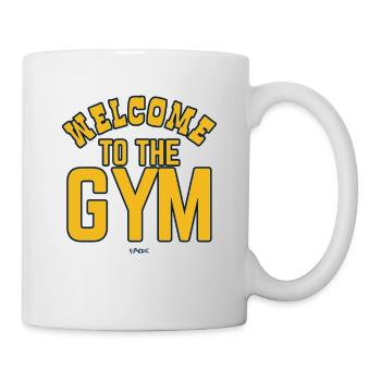 Texte : Bienvenue à la salle de sport - Mug blanc - blanc - Droite