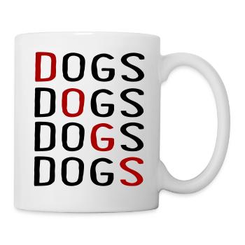 Canine - Mug blanc - blanc - Droite