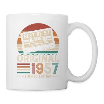 Anniversaire légendaire de 1957 - Mug blanc - blanc - Droite