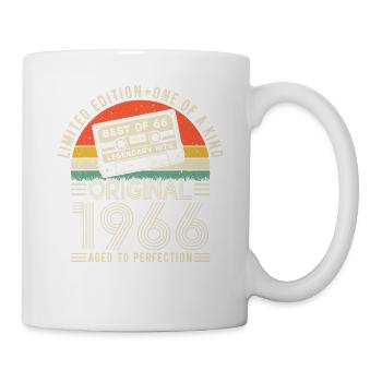 Born 1966 – 58 years original - Mug - white - Right