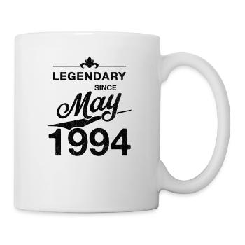 30e anniversaire Légendaire depuis mai 1994 Volume 94 - Mug blanc - blanc - Droite