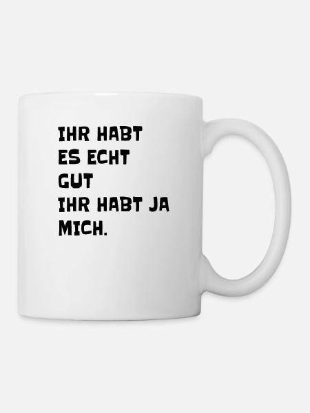 Einzigartige Freude - Tasse - Weiß