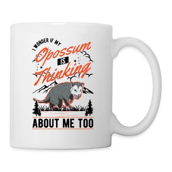 Opossum Gift Possum Marsupial - Mug - white - Right