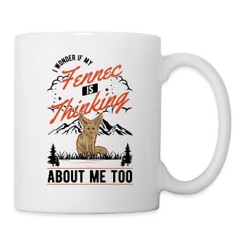 Fennec Gift Fennec Desert Fox - Mug - white - Right