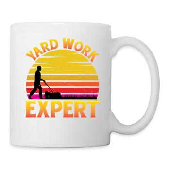 Yard Work Expert 21 - Tasse - Weiß - Rechts