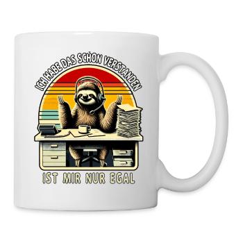 lustiger faLustiger Faultier Spruch Ich Habe Das S - Tasse - Weiß - Rechts