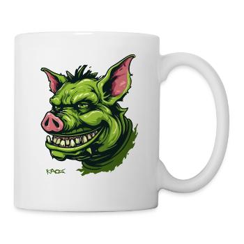 Green Goblin Pig - Mug - white - Right