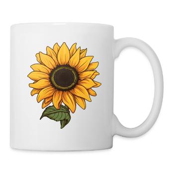 Tournesol - Mug blanc - blanc - Droite