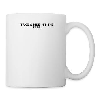 Randonnée - Faites une randonnée, partez sur les sentiers - Mug blanc - blanc - Droite