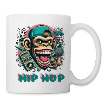 Hip Hop - Mug blanc - blanc - Droite